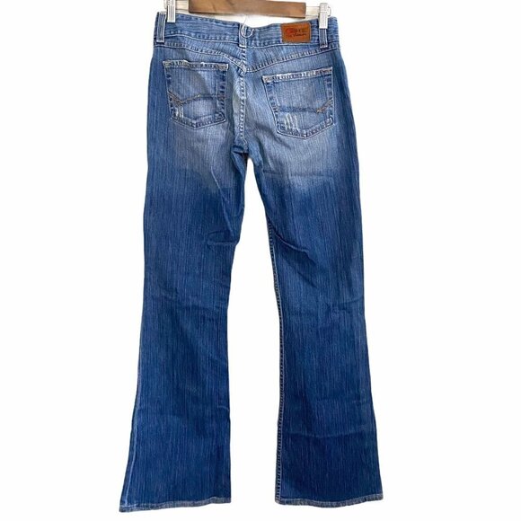 BKE Culture Buckle Women's Medium Light Wash Bootcut Blue Jeans Size 27 33.5 - Picture 11 of 11
